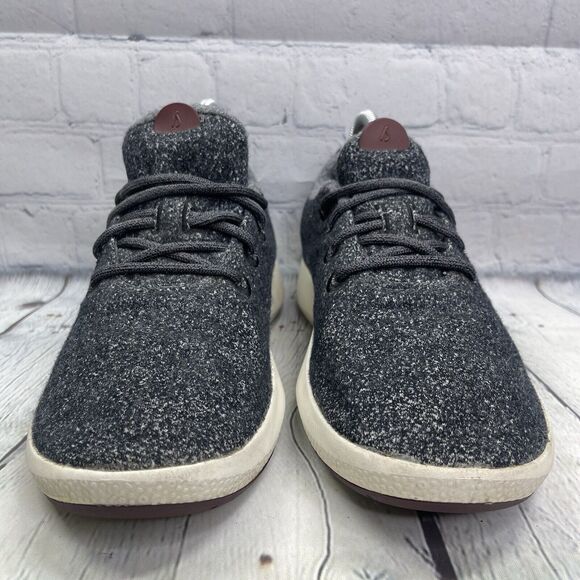 Allbirds Sneakers Men's Size 10 Tree Dashers Dark Grey Wool Runner Casual Shoes - Picture 4 of 14